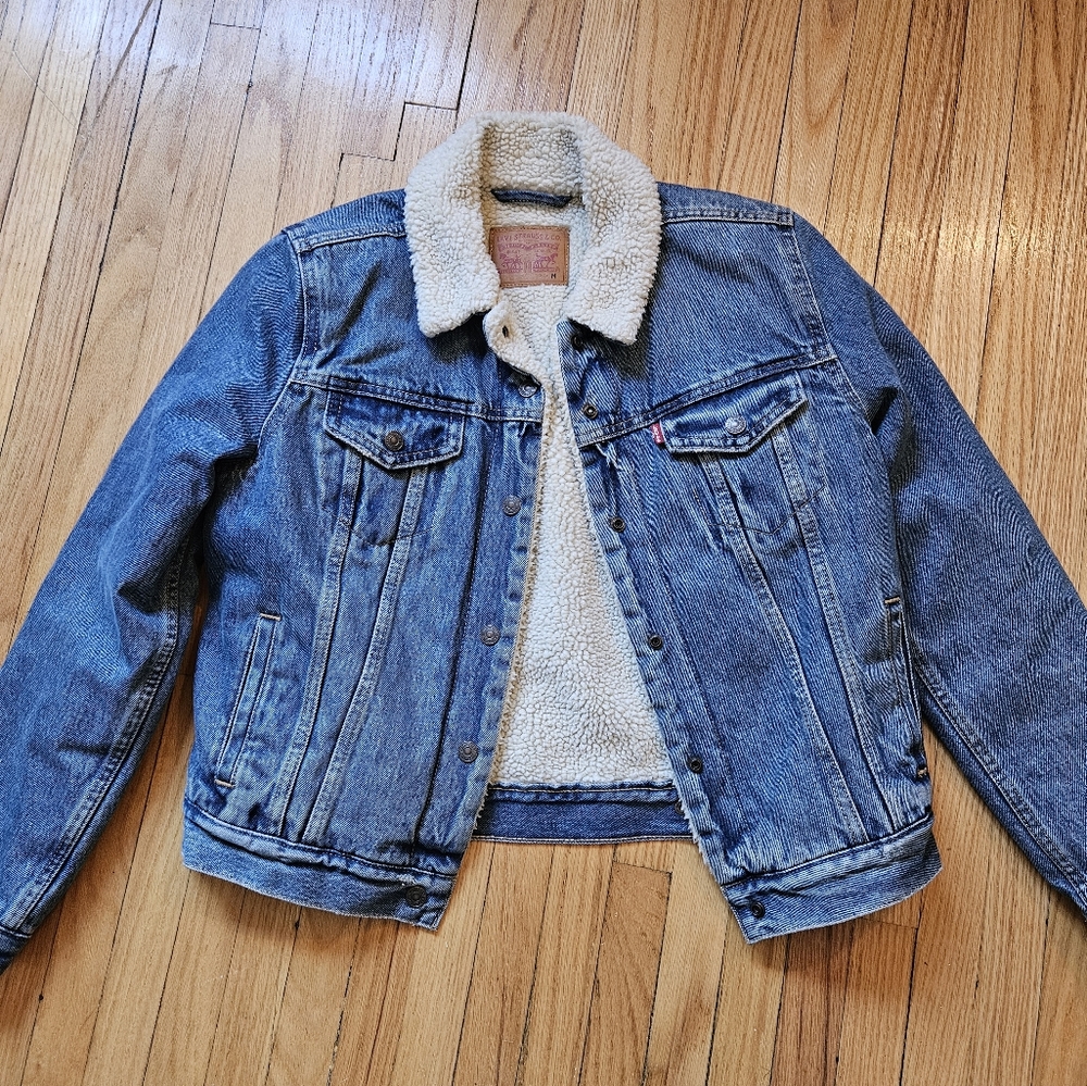 Levi's Sherpa Lined Denim Jacket